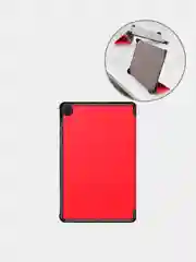 Красный чехол-книжка для планшета Samsung Galaxy Tab S6 Lite 2024/ 22/ 20 10.4 из экокожи КАРТОФАН