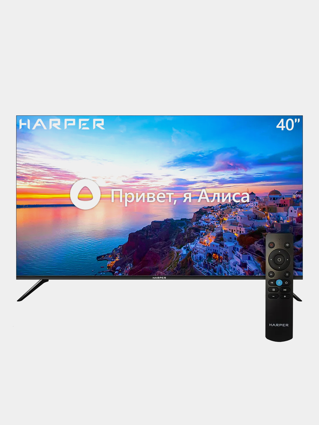 Телевизор Harper 40F751TS, FULL HD Smart TV с Алисой, 40