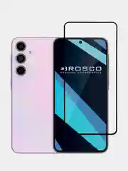 Прозрачный стекло для Samsung Galaxy A55 5G/A35 5G защитное ROSCO, олеофобное, матовое, антишпион