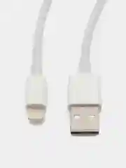 Белый длинный плетённый зарядный кабель для iPhone, Xiaomi, Samsung, USB - lightning, type-c