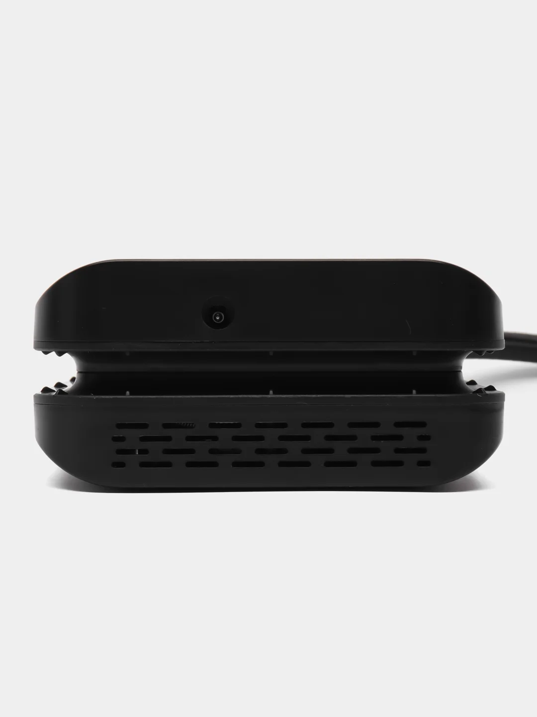 Черный аккумуляторный автокомпрессор с powerbank и фонариком, компрессор для автомобиля