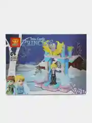 Желтый конструктор friends, холодное сердце, принцесса. Совместим с Лего