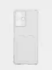 Прозрачный чехол Tecno Camon 19 / 19 Pro / Техно Камон 19 / 19 Про, с карманом для карт, прозрачный