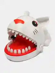 Белый настольная игра ЗУБАСТЫЙ для всей семьи, развивающая игрушка кусачка на реакцию, зубастик