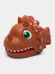 Коричневый настольная игра ЗУБАСТЫЙ для всей семьи, развивающая игрушка кусачка на реакцию, зубастик