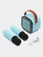 Голубой домашняя портативная караоке