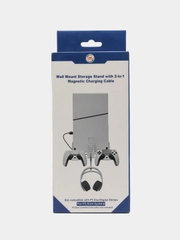 Кронштейн настенный для контроллера PlayStation 5 Slim, подвесной кронштейн для гарнитуры