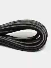 Черный кабель AUX (3.5x3.5 мм) GFPower, 3-pin, прямой штекер