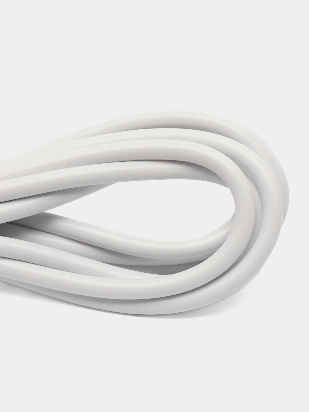 Белый кабель AUX (3.5x3.5 мм) GFPower, 3-pin, прямой штекер