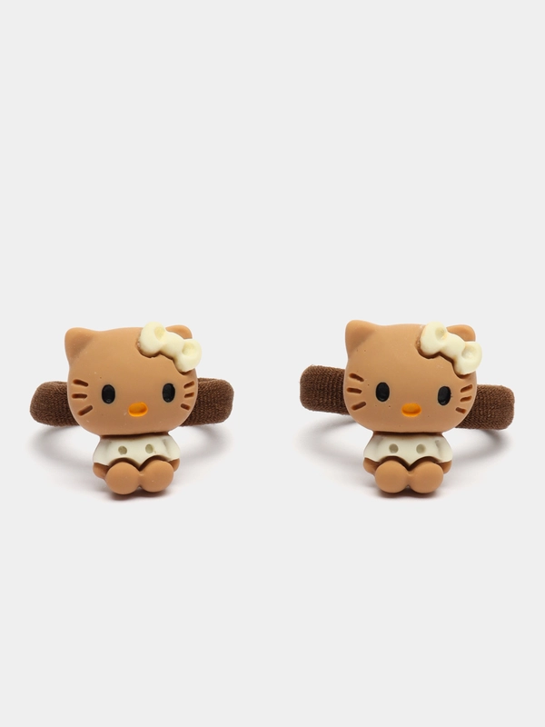 Детские резинки для волос Hello Kitty, 2 штуки