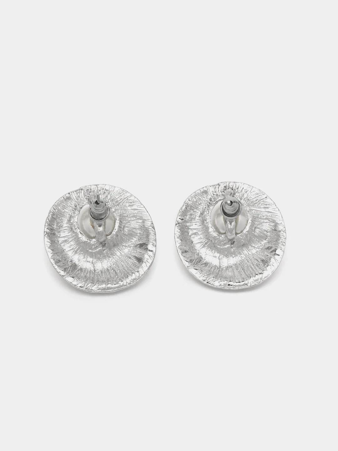 Серебряный серьги-пусеты Teosa с искусственным жемчугом, из бижутерного сплава, женские
