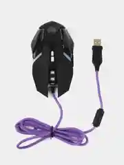 Комплект клавиатура+мышь+ковер Qumo Mystic K58/M76, проводная, мембран, 3200 dpi, USB