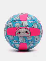 Мяч волейбольный ONLYTOP "Кошечка", ПВХ, машинная сшивка, 18 панелей, р. 2