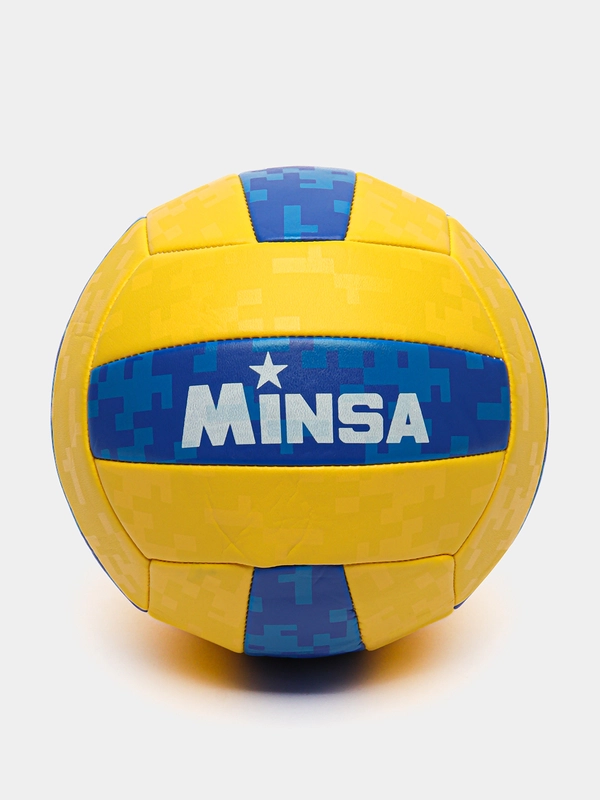 Мяч волейбольный MINSA, ПВХ, машинная сшивка, 18 панелей, р. 5
