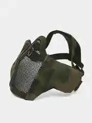 Лайм страйкбольная защитная стальная маска для лица и зубов