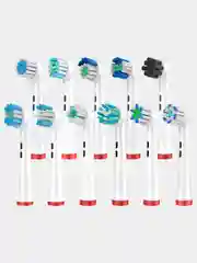 Насадки для электрической зубной щетки, совместимые с Oral-B, Braun, CS Medica, B.Well