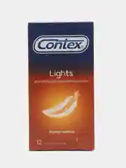 Contex Lights Презервативы особо тонкие для большей чувствительности, 12 шт