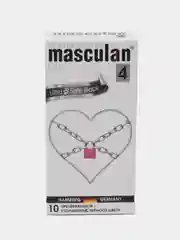 Презервативы Masculan 4 Ultra, ультрапрочные, 10 штук