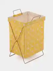 Желтый корзина для белья
