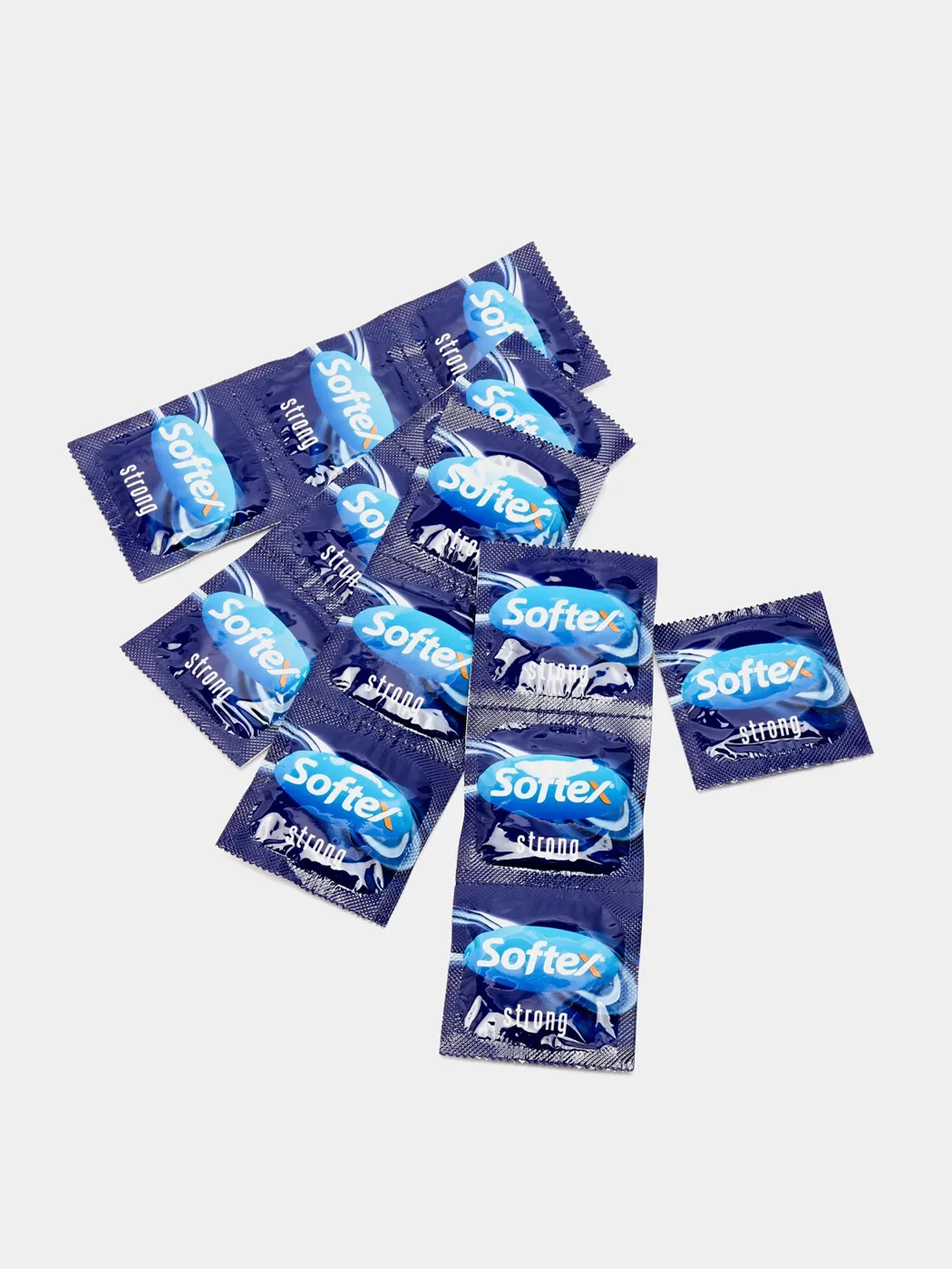 Softex Strong презервативы с утолщенными стенками и ароматом мяты 10 шт