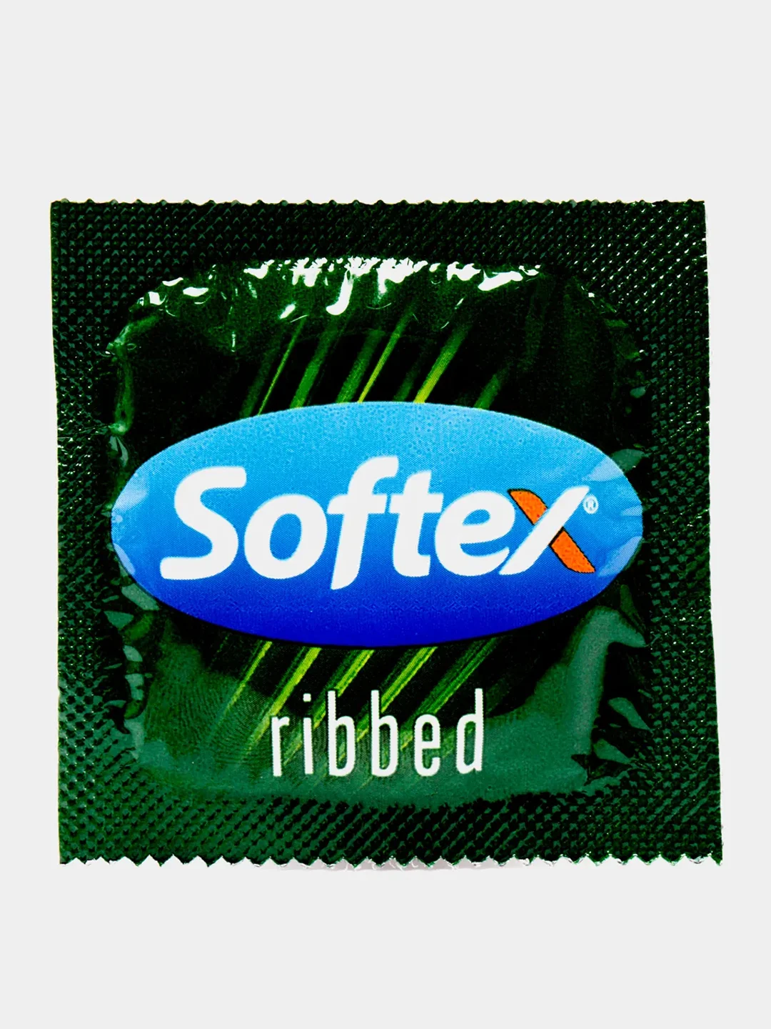 Softex Ribbed Презервативы с ребрами и легким ароматом лайма 10 шт