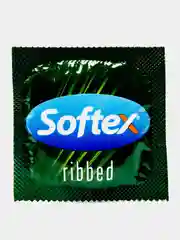 Softex Ribbed Презервативы с ребрами и легким ароматом лайма 10 шт