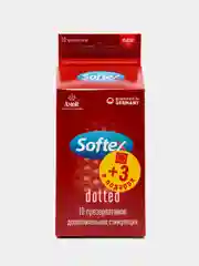 Softex Dotted презервативы с пупырышками и легким  ароматом лайма 10 шт