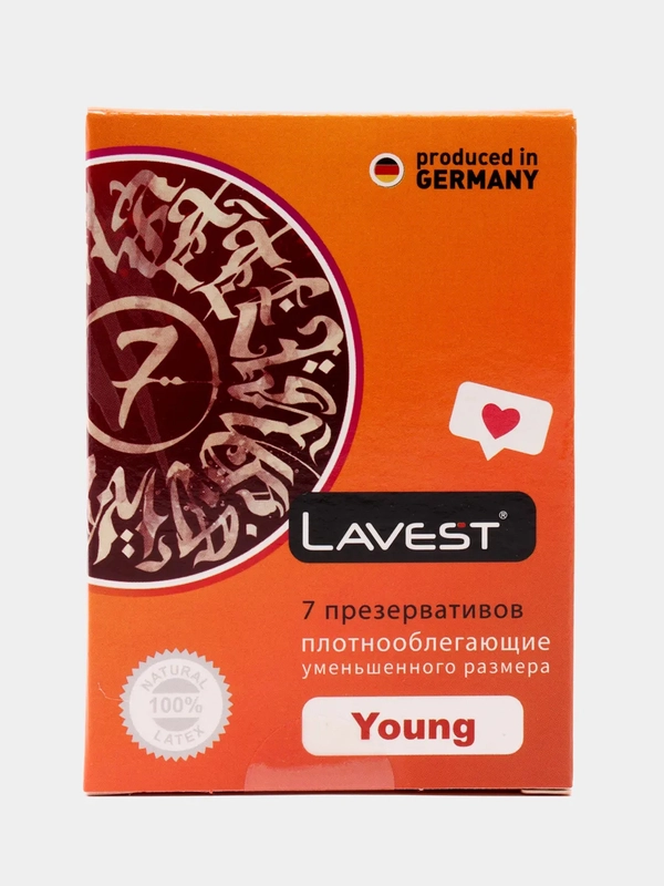 Lavest Young презервативы уменьшенного размера 7 шт