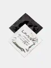 Презервативы Lavest Black, с ароматом колы, черные, 15 штук