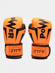 Оранжевый перчатки боксерские Ztty Power, 8, 10, 12, 14 унций