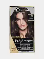 LOreal Paris Стойкая краска для волос "Preference", оттенок 4.15, Каракас