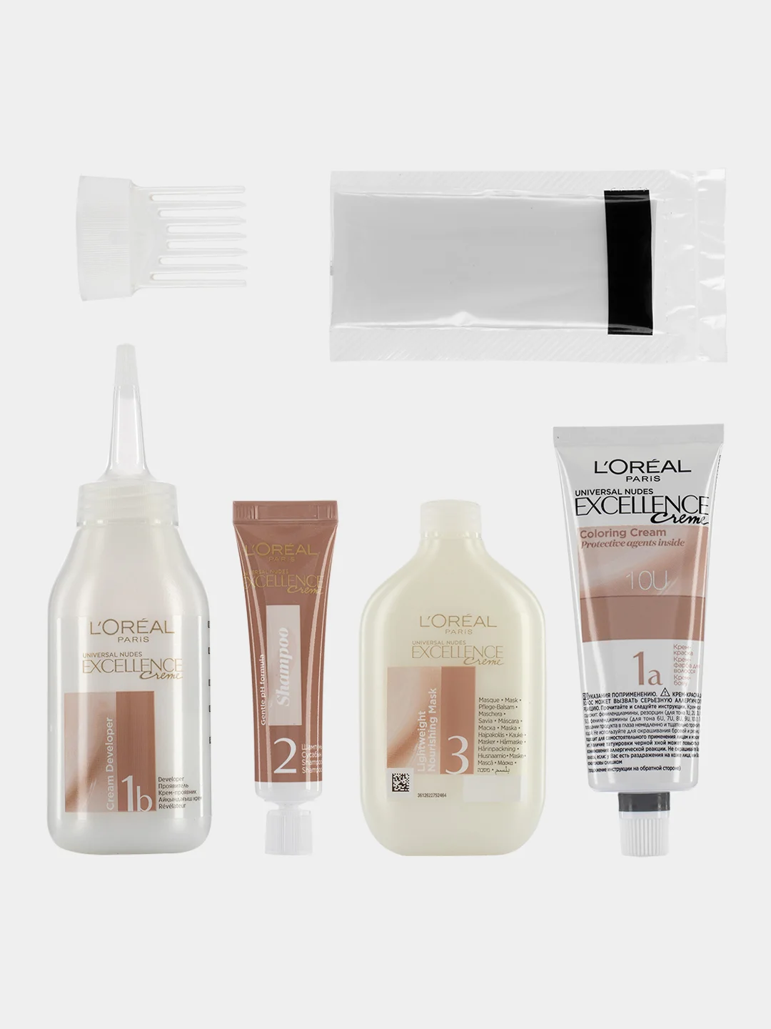 Краска для волос LOreal Paris Excellence, 10U Очень-очень светло-русый, 270мл