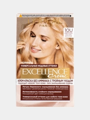 Краска для волос LOreal Paris Excellence, 10U Очень-очень светло-русый, 270мл