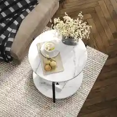 Черный стол журнальный Дели, придиванный, кофейный, в детскую комнату