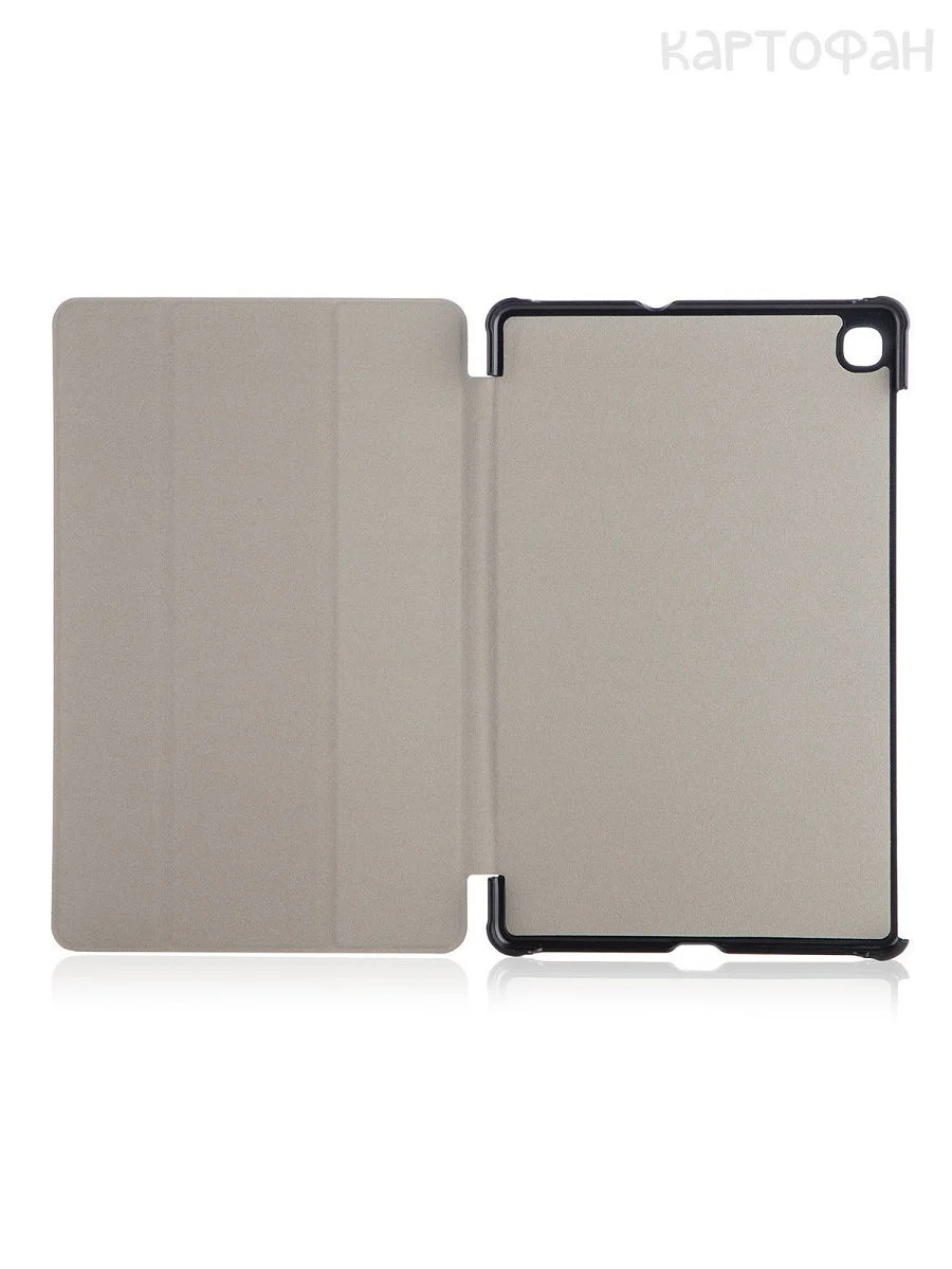 Красный чехол-книжка для планшета Samsung Galaxy Tab S6 Lite 2024/ 22/ 20 10.4 из экокожи КАРТОФАН