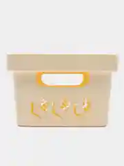 Бежевый коробка с крышкой DELUXE