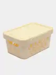 Бежевый коробка с крышкой DELUXE