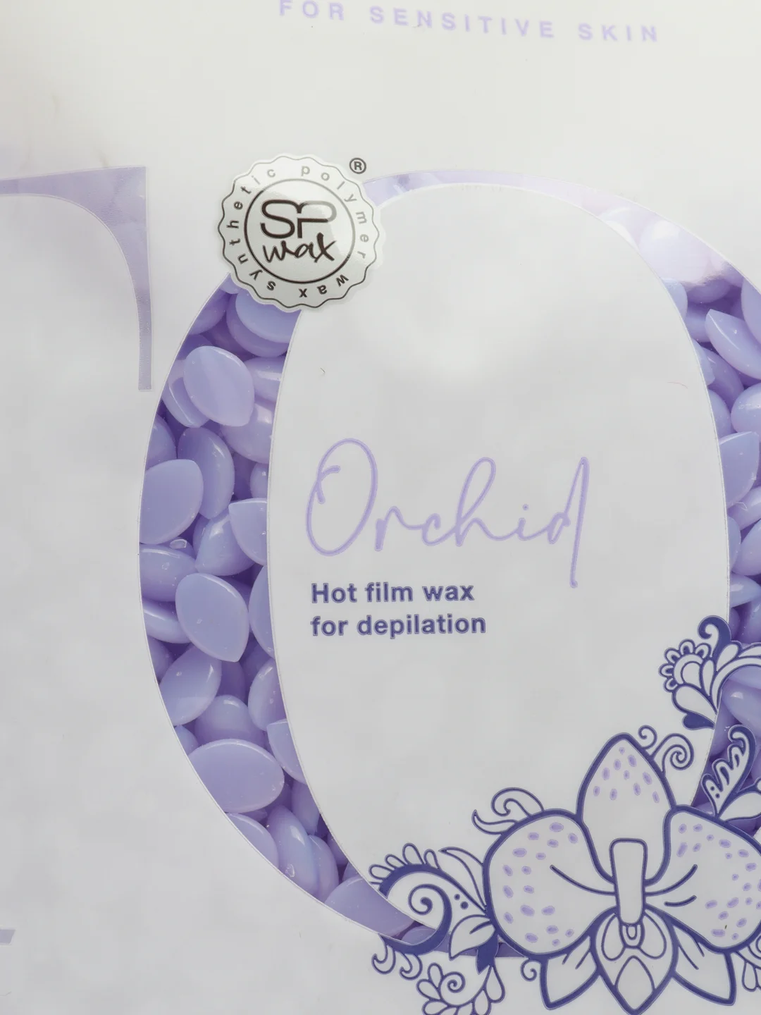 Воск пленочный  в гранулах ITALWAX Top Line "ОРХИДЕЯ" для депиляции, гранулированный