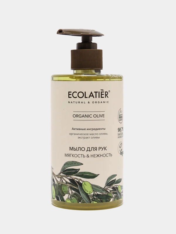 Мыло для рук Мягкость и Нежность Ecolatier Green 460 мл