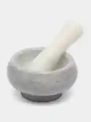 Ступка с пестиком 9*4,5 см, для измельчения, мрамор