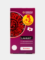 Lavest Aroma ароматизированные презервативы 15 шт