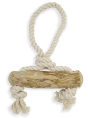 Игрушка для собак COFFEE WOOD "Кофейная палочка с петлёй", 25см, L (Вьетнам)