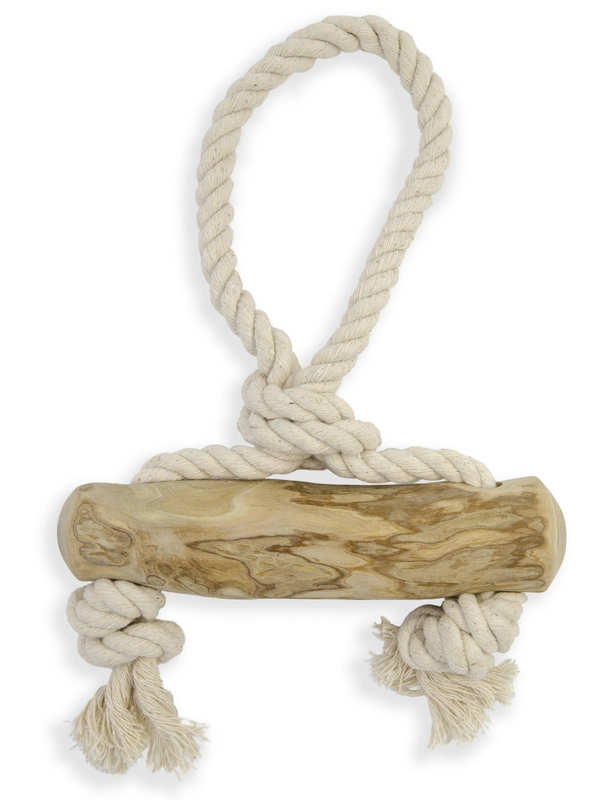 Игрушка для собак COFFEE WOOD "Кофейная палочка с петлёй", 25см, L (Вьетнам)
