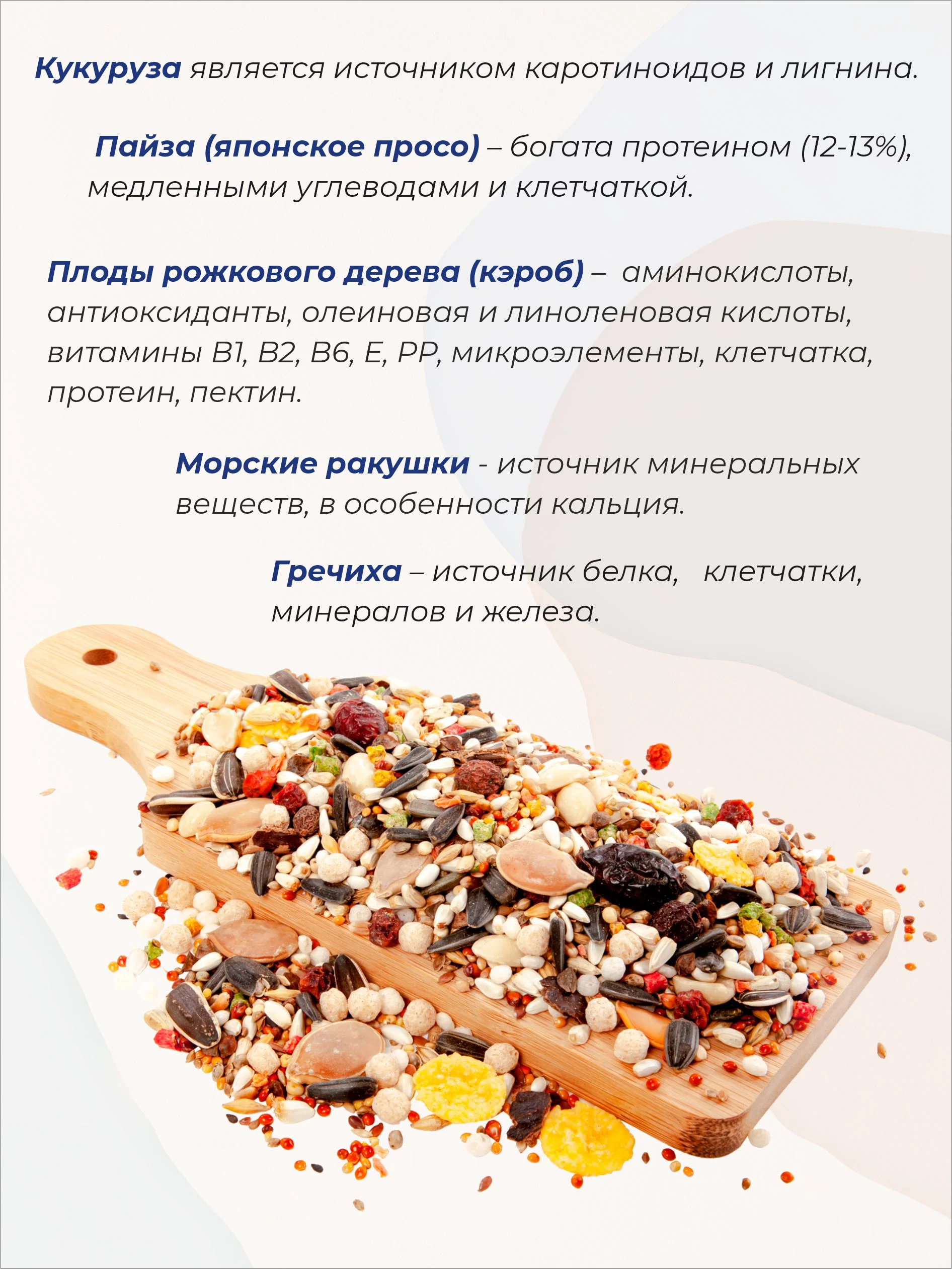 Корм для Австралийских попугаев EXOPRIMA "То что надо!" 500г