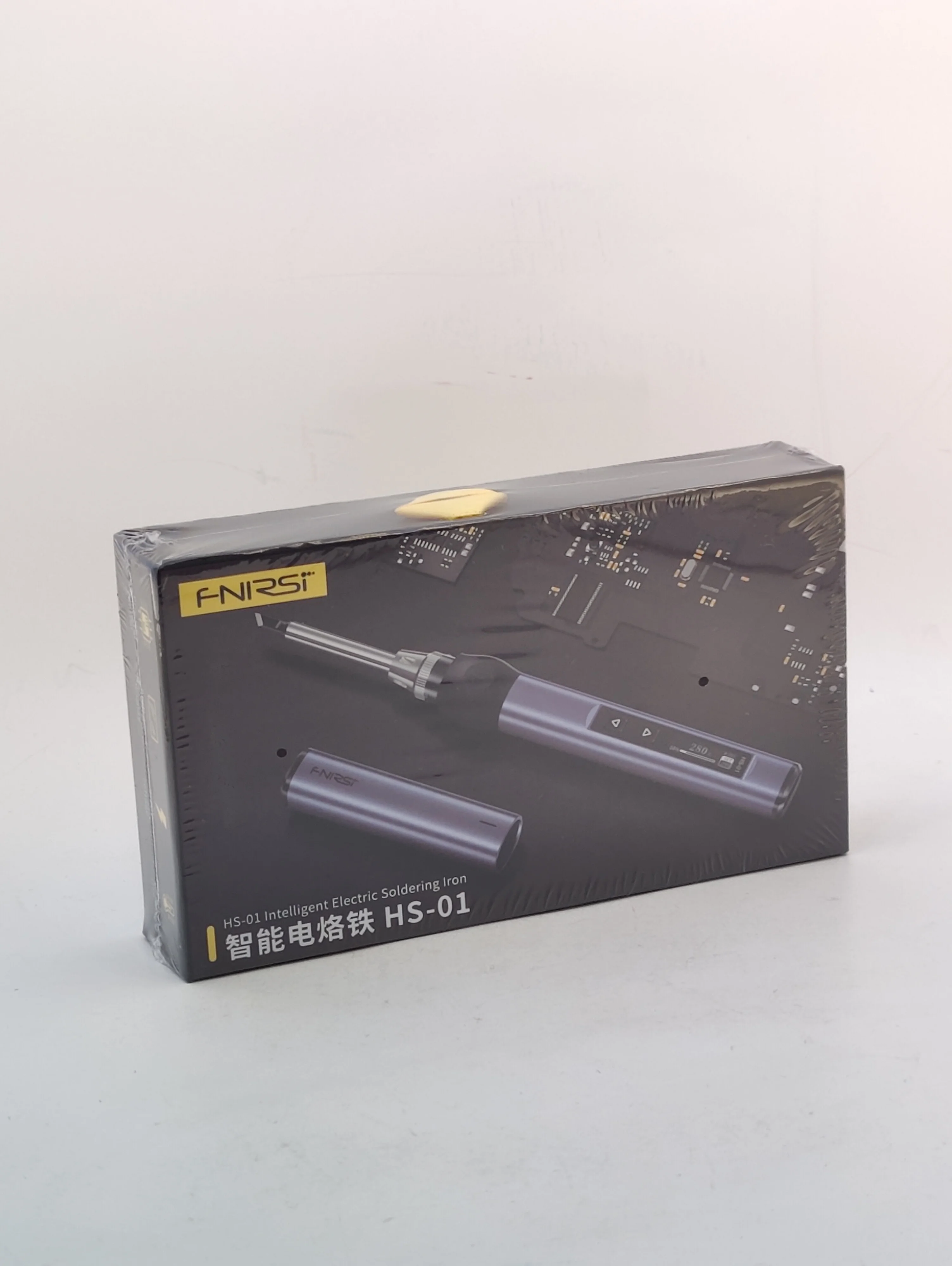 Черный умный паяльник HS-01 BLACK оригинальным кабелем C2C и блоком питания RY-U65A