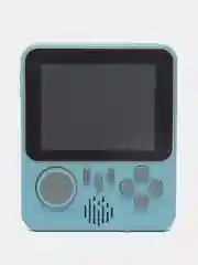 Игровая приставка PGP AIO Junior FC32a Slim, AV кабель, 8 бит, 500 игр, голубая