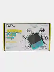 Игровая приставка PGP AIO Junior FC32a Slim, AV кабель, 8 бит, 500 игр, голубая