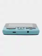Игровая приставка PGP AIO Junior FC32a Slim, AV кабель, 8 бит, 500 игр, голубая