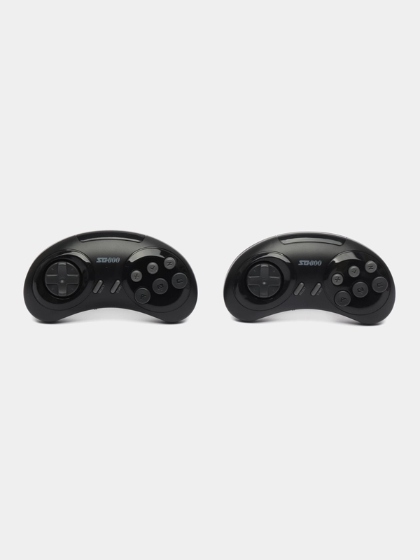 Игровая приставка SG800, 1600 игр, AV кабель, 2 беспроводны джойстика, чёрная