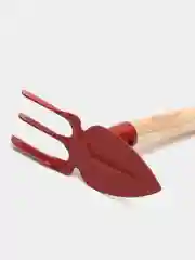 Бордовый рыхлитель 2-х сторонний